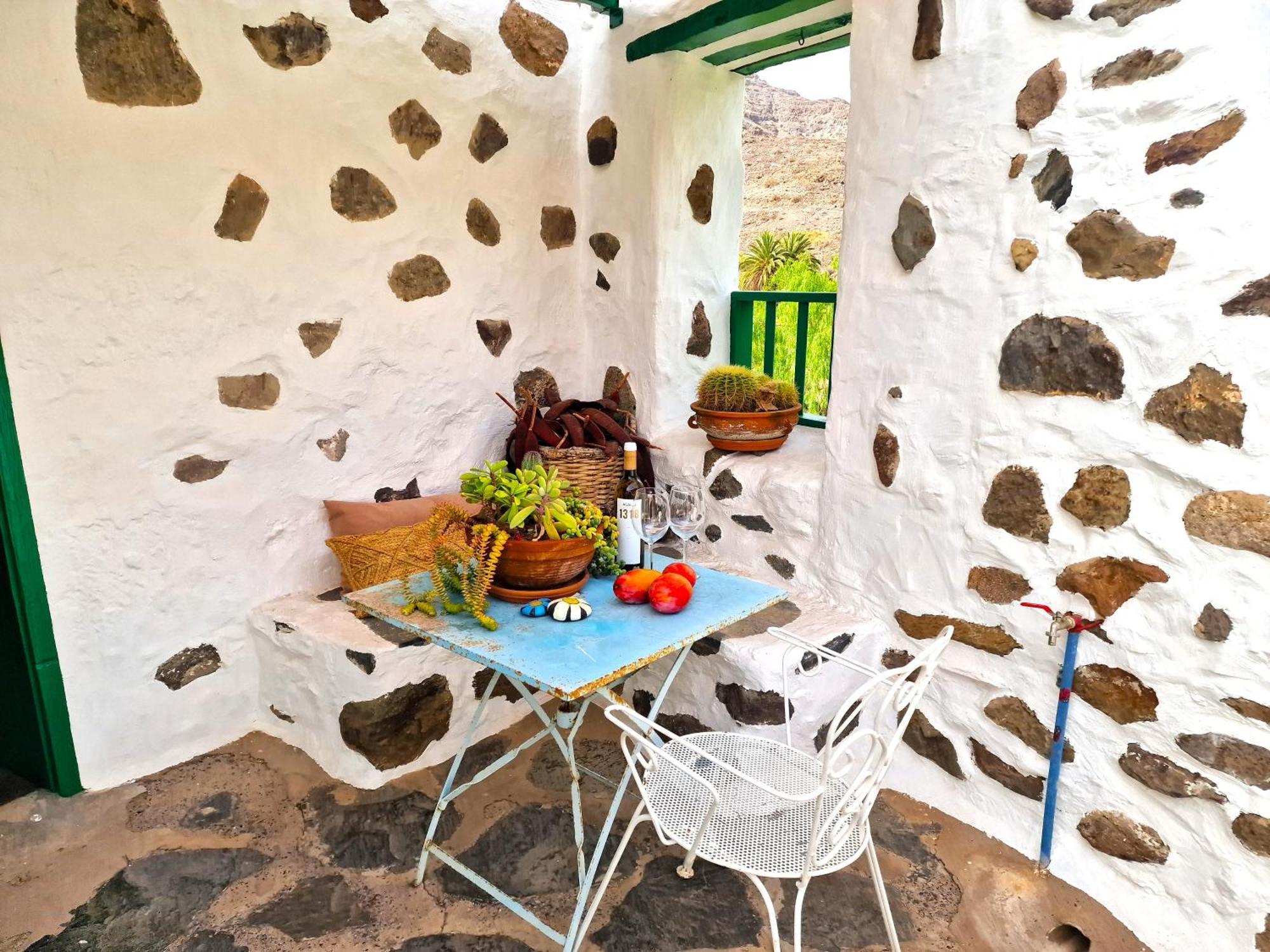 Mogán Historica Casa Con Vistas Al Jardin De Cactus Y Montanas 빌라 외부 사진